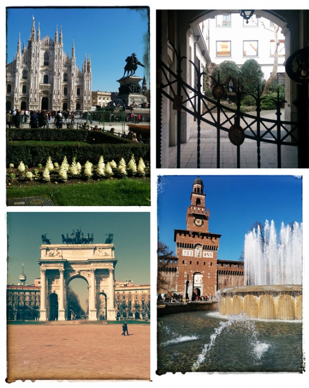 Various sights from my day of Milan meandering.
