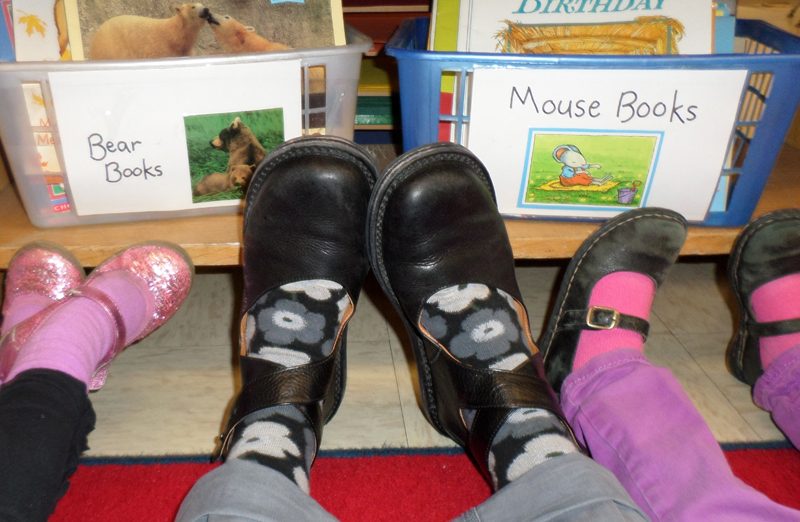 Lucky students to have a kindergarten teacher who wears fun shoes like the Trippen Vivienne!