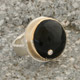 Jamie Joseph Round Onyx Ring