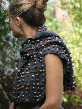 Ped Shoes : Sophie Digard Bobble Scarf - Order online or 866.700.SHOE (7463). from pedshoes.com
