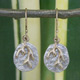 Jamie Joseph Coin + Branch Earrings