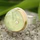 Jamie Joseph Glacier Cut Prenite Ring