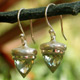 Jamie Joseph Lemon Quartz Acorn Earrings