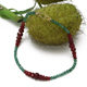 Debbie Fisher Ruby and Green Onyx Bracelet
