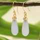 Jamie Joseph Blue Chalcedony Drop Earrings
