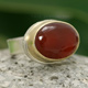 Jamie Joseph Oval Carnelian Ring