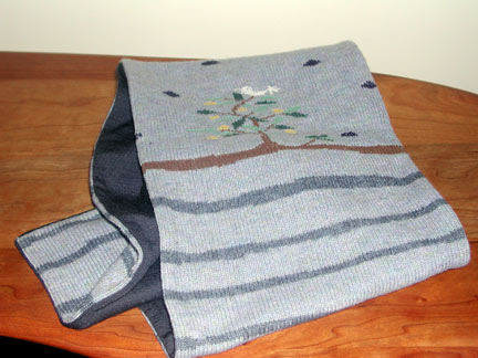 Antipast Bird  & Tree Scarf