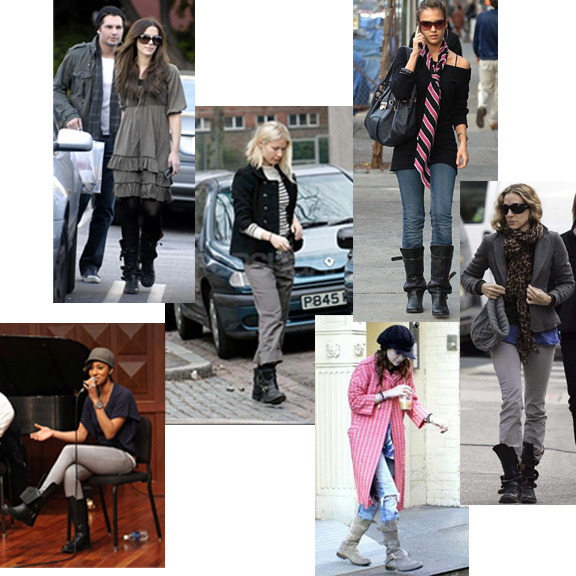 L to R: Keri Hilson, Kate Beckinsale, Gwyneth Paltrow, Mary Kate Olsen, Jessica Alba, and Sarah Jessica Parker.