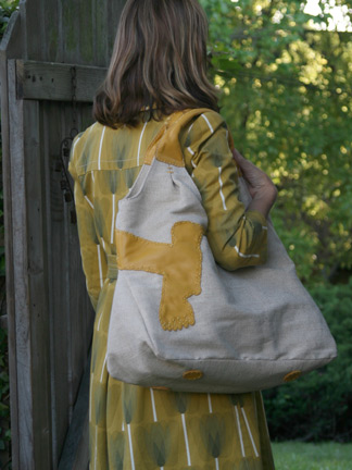 49 Square Miles Carryall Tote in Yellow Hummingbird