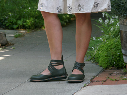 Trippen Mesh in Forest Green : Ped Shoes - Order online or