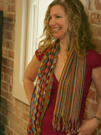 Sophie Digard Ecouter Summer Scarf in Indian Summer