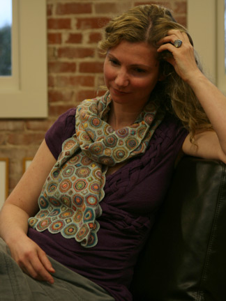 Sophie Digard Confetti Scarf in Spring Mix