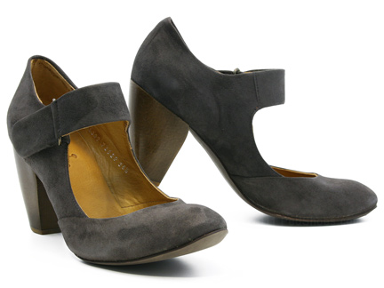 Coclico Beckett Mary Jane in Grey Suede