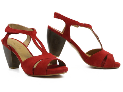 Coclico Yoni in Red Hot Suede