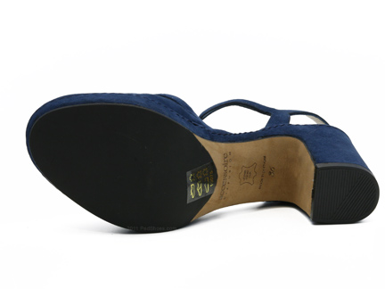 Accessoire Safari in Jacinthe Blue Suede : Ped Shoes - Order online or ...