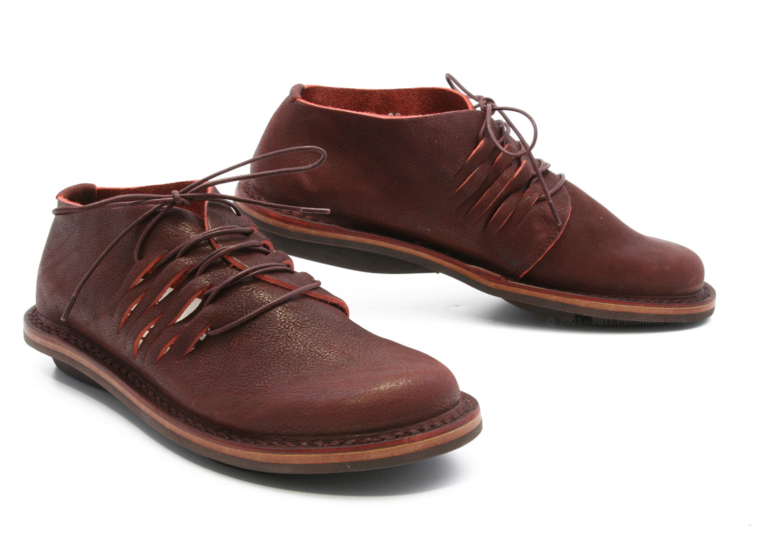 Trippen Cage in Red Engine : Ped Shoes - Order online or
