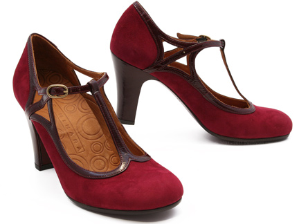 Chie Mihara Quesquece in Red Suede