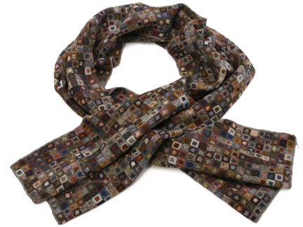 Sophie Digard Petits Carres Scarf in Winter