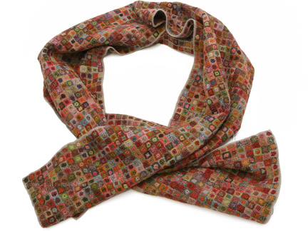 Sophie Digard Petits Carres Scarf in Joyeux
