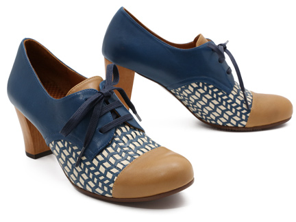 Chie Mihara Oshare in Sesame / Navy : Ped Shoes - Order online or 866. ...