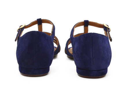 Chie Mihara Gipsy in Cobalt Blue Suede : Ped Shoes - Order online or ...