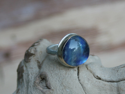 Jamie Joseph Rainbow Moonstone Ring in Rainbow Moonstone Ped