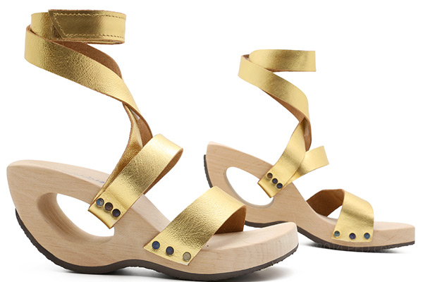 22.5 trippen サンダル ゴールド Trippen Ritzy in Gold : Ped Shoes - Order online or 866.700.SHOE