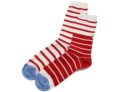 Oybo Marine Socks in Red / White : Ped Shoes - Order online or 866.700 ...