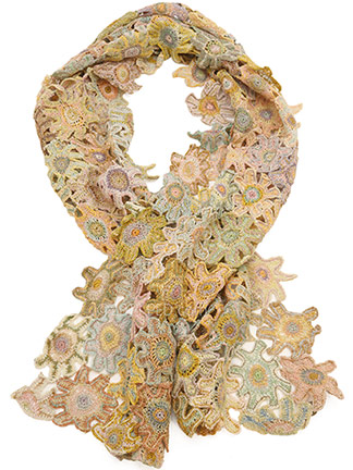 Sophie Digard Marguerite Scarf in Sunrise : Ped Shoes - Order online or