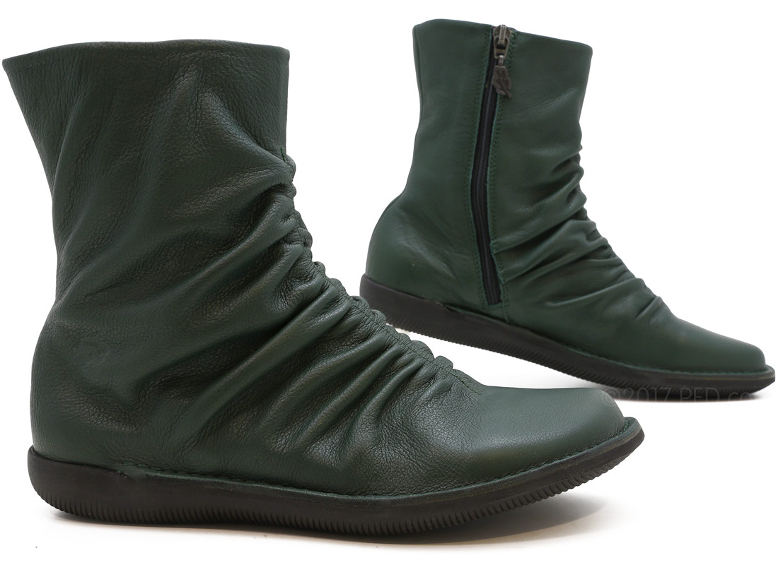 【DEARMINE】Ella Leather Shoes Loints of Holland Ella in Jade Green : Ped Shoes - Order