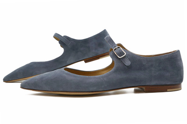 Pomme D'Or Sabrina (1276) in Avio Blue Suede : Ped Shoes - Order online ...