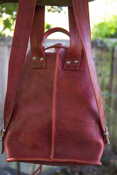 New Cydwoq Handcrafted Leather Sailor Backpack Bag City Ditty Sailor main image 3