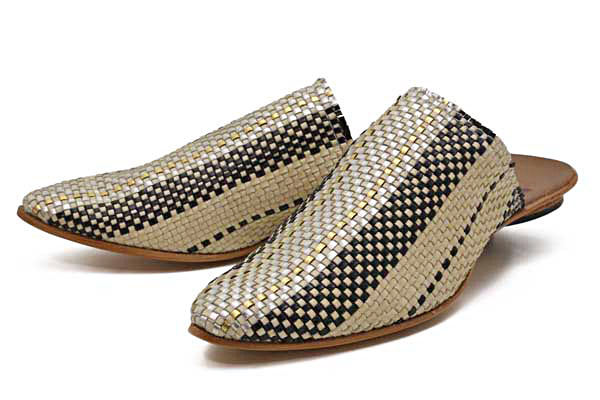 Cydwoq Orient in Silver Woven : Ped Shoes - Order online or 866.700 ...