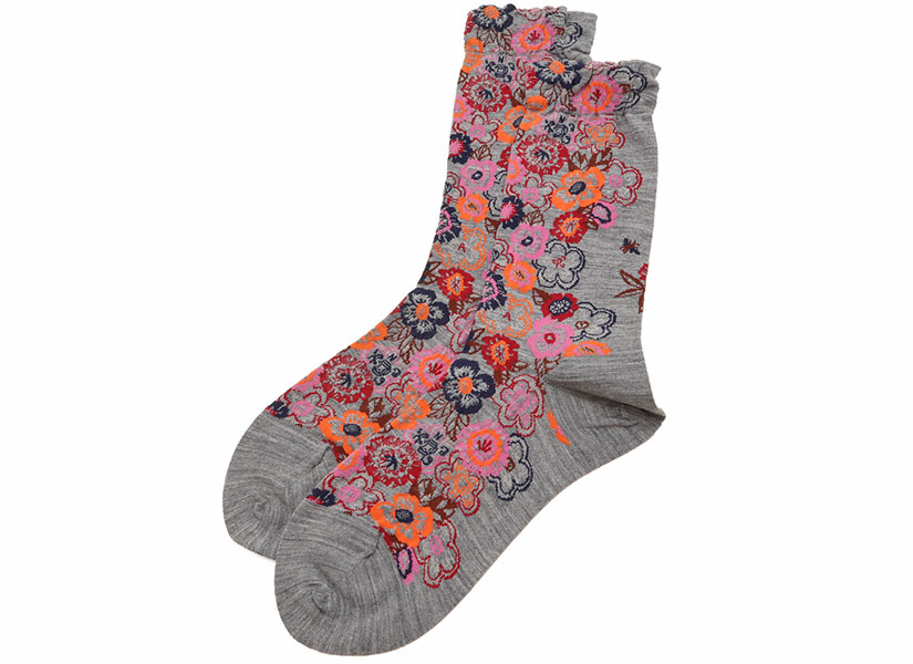 Antipast Carnival Socks in Grey / Fruity : Ped Shoes - Order online or ...