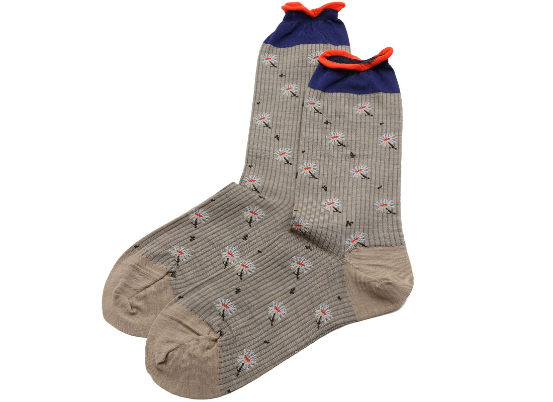 Antipast Edelweiss Socks in Beige : Ped Shoes - Order online or 866.700 ...