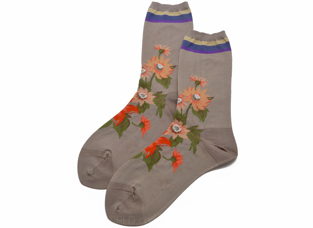 Antipast Garden Socks in Beige
