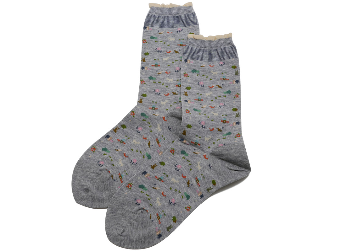 Antipast Field Socks in Grey