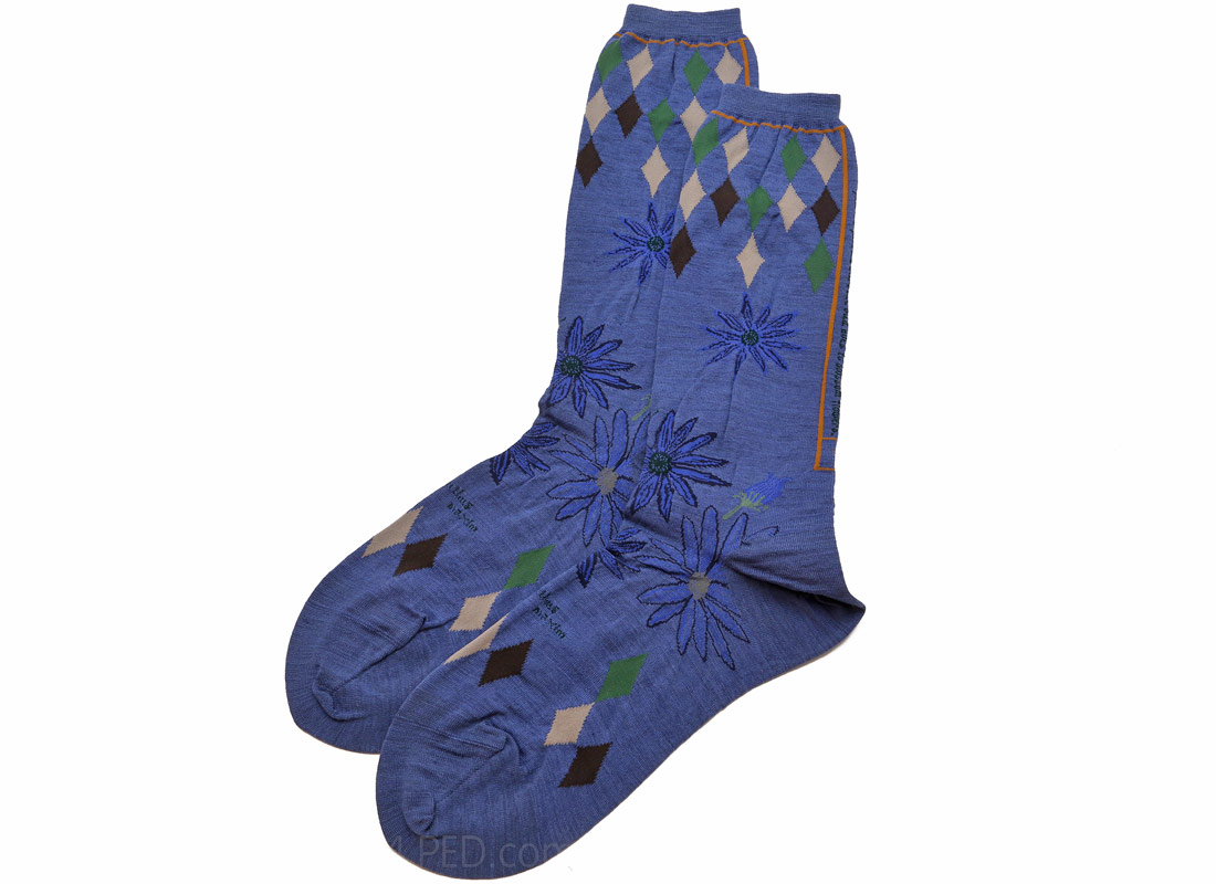 Antipast Diamond Socks in Blue