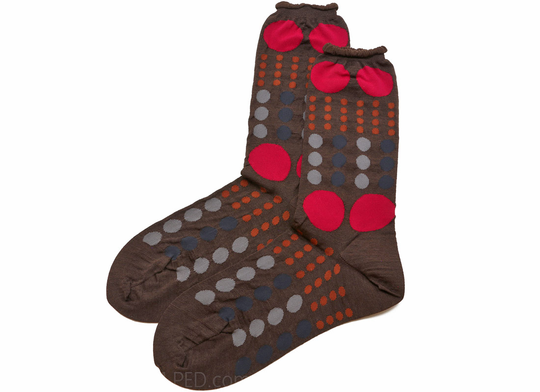 Antipast Bubbly Socks in Brown