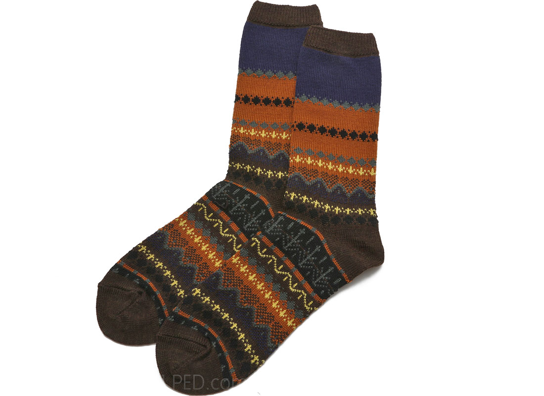 Antipast Hiver Socks in Brown