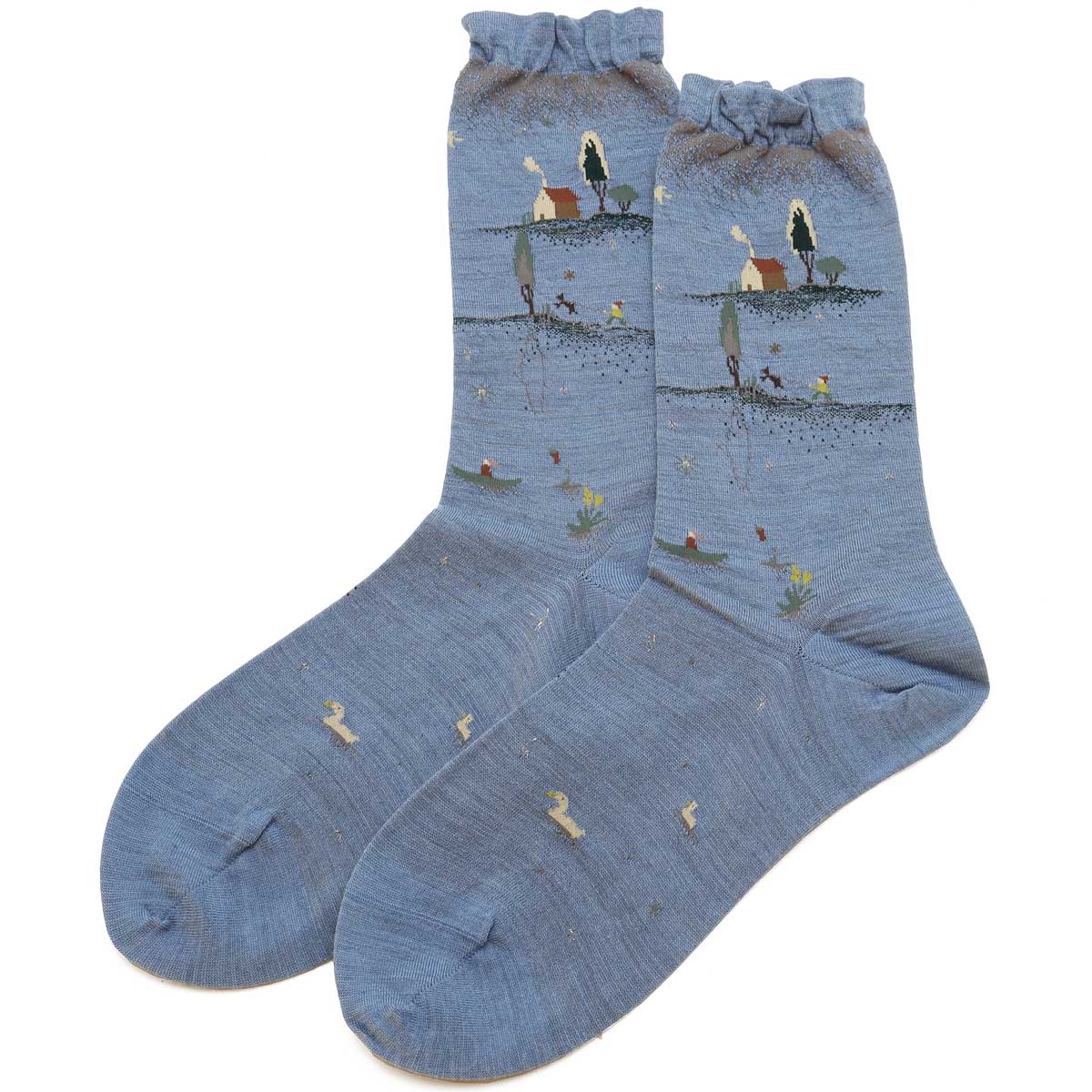 Antipast Lakeside Socks in Blue