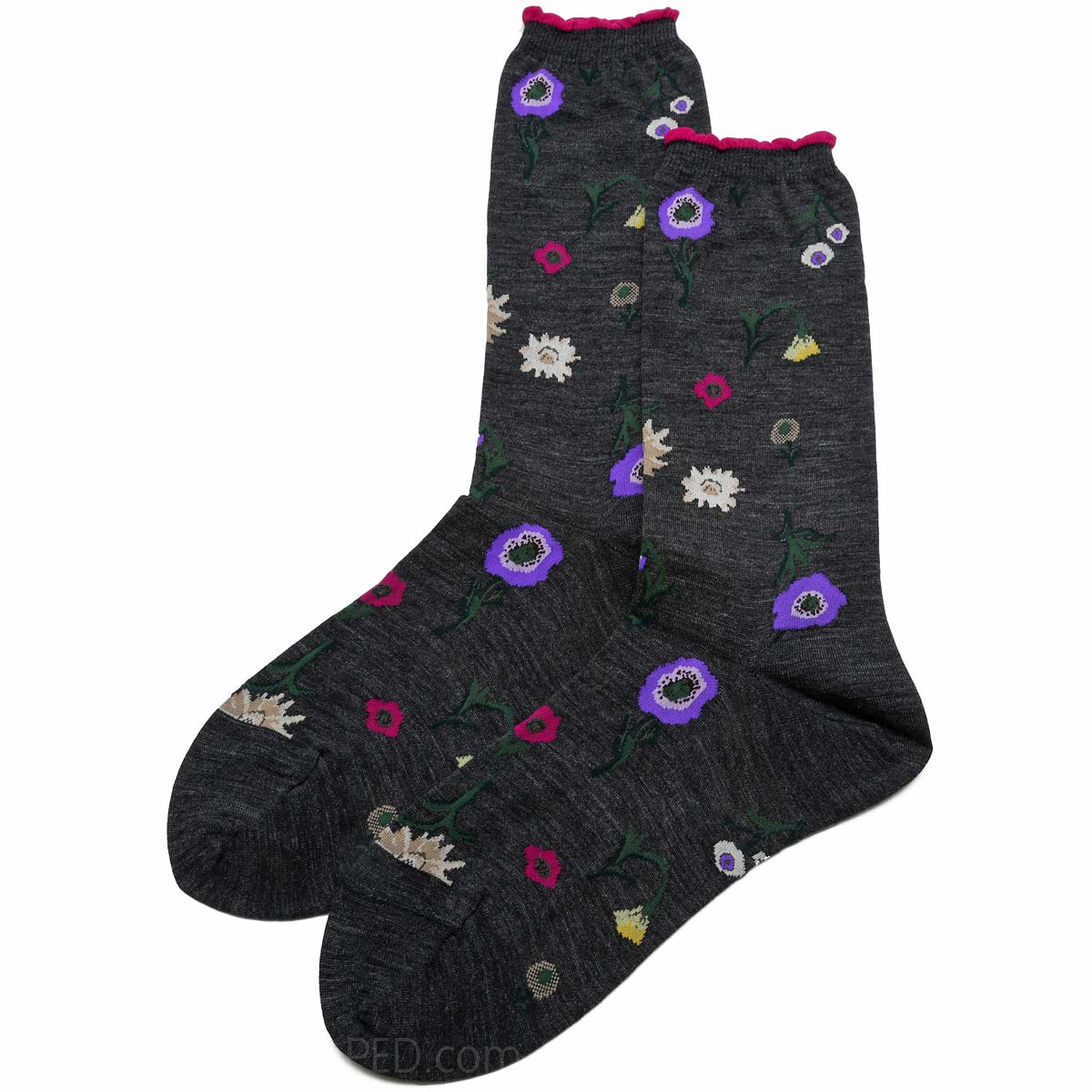 Antipast Papavero Socks in Charcoal