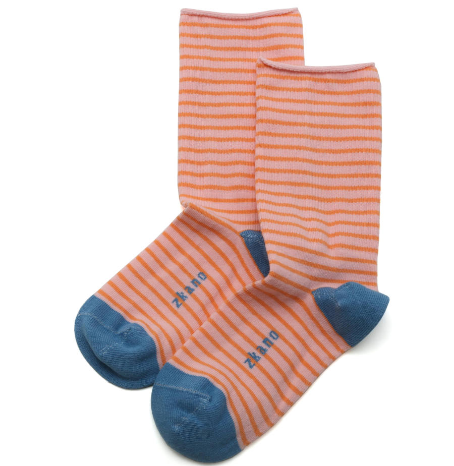 Zkano Amore Socks in Coral Pink