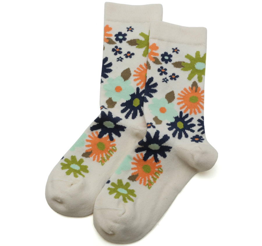Zkano Fiore Socks in Natural
