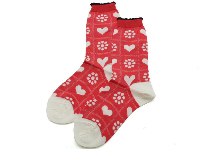 Hansel from Basel Heart Socks