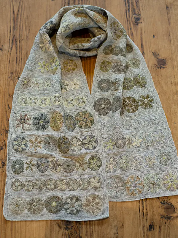 Sophie Digard Lila Scarf in Limons