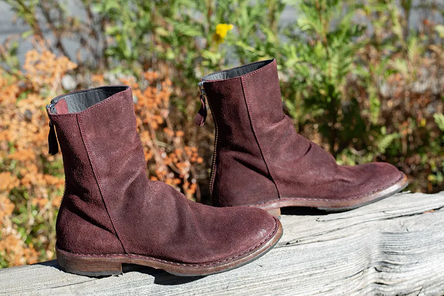 Moma Polacco suede boots - ABISSO
