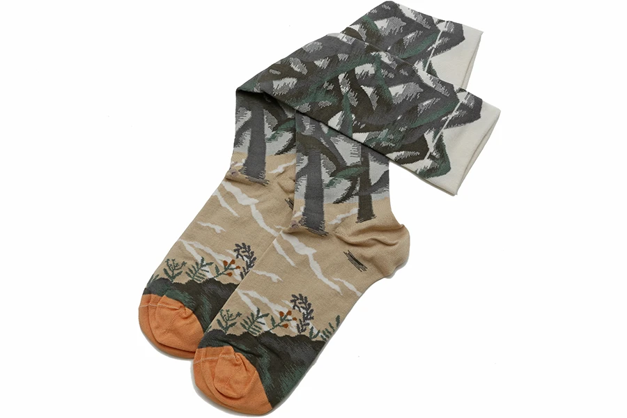 Bonne Maison Forest Knee Highs