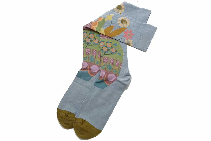 Bonne Maison Bouquet Knee Highs