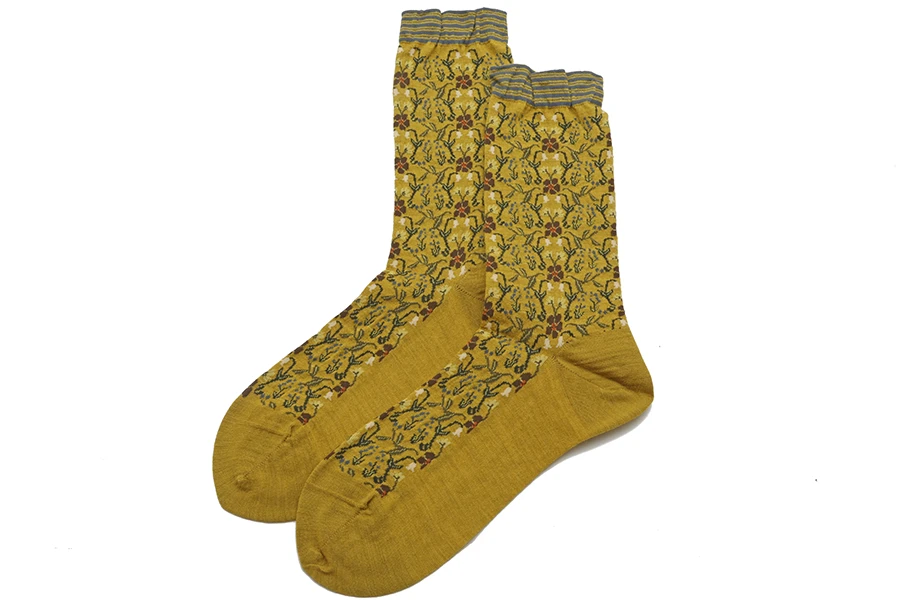 Antipast Wallflower Socks in Mustard